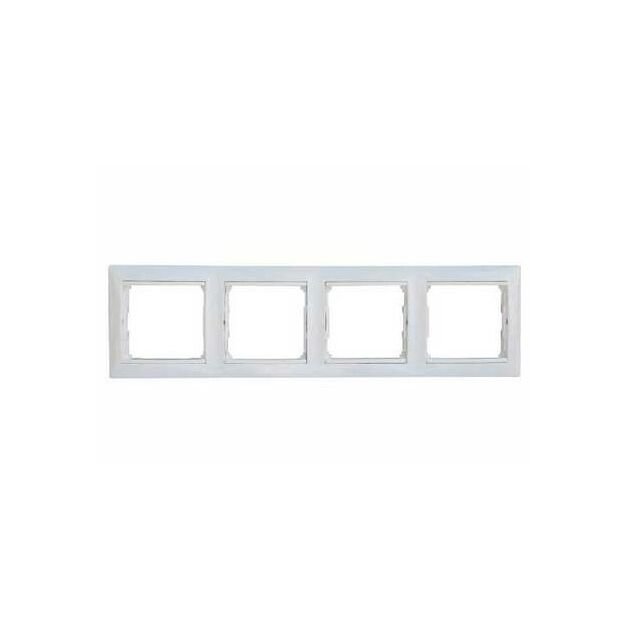 Legrand Рамка Valena Classic[4 пости, білий], фото  | SNABZHENIE.com.ua