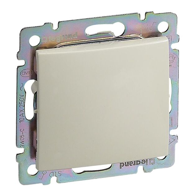 Legrand Вимикач 10АХ 250 автоматичні клеми (Valena Classic)[слонова кістка], фото , зображення 2 | SNABZHENIE.com.ua