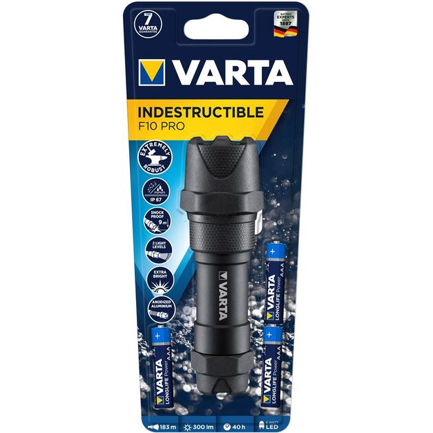 VARTA Indestructible F10 Pro LED 3хААА, фото , изображение 5 | SNABZHENIE.com.ua VARTA Indestructible F10 Pro LED 3хААА, фото , изображение 5 | SNABZHENIE.com.ua