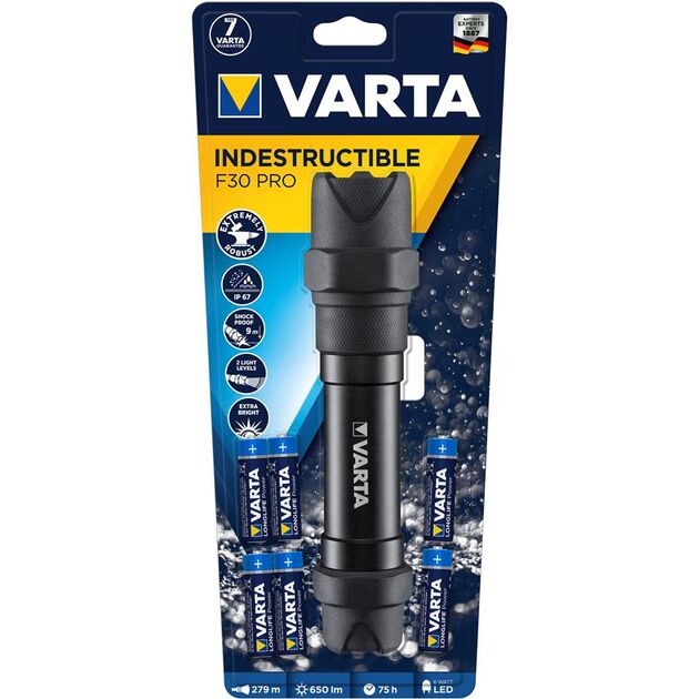 VARTA Indestructible F30 Pro LED 6хАА, фото , изображение 5 | SNABZHENIE.com.ua VARTA Indestructible F30 Pro LED 6хАА, фото , изображение 5 | SNABZHENIE.com.ua