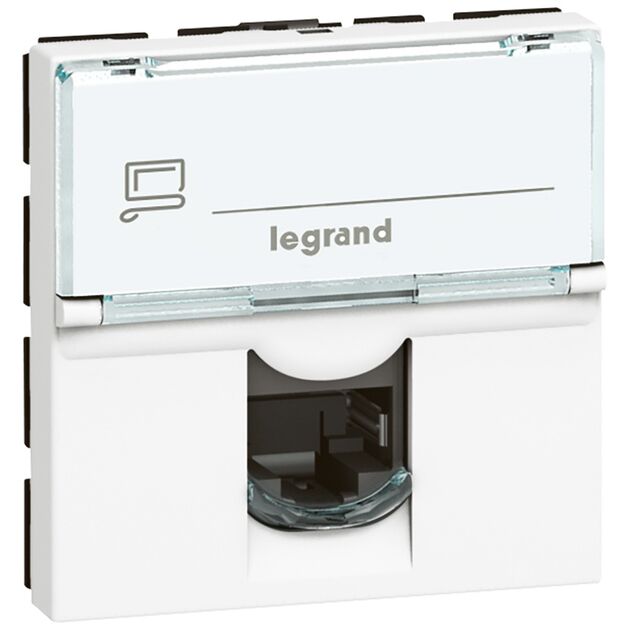 Legrand Розетка інформаційна RJ45 (MOSAIC)[076555], фото , зображення 2 | SNABZHENIE.com.ua