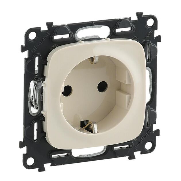 Legrand Valena ALLURE Розетка 2К+З штор. СЛК, фото  | SNABZHENIE.com.ua