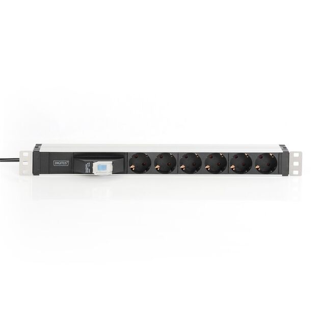 Digitus Блок розеток 1U, 6xSchuko, 16A, 250V, автомат, вилка Schuko, фото , изображение 7 | SNABZHENIE.com.ua Digitus Блок розеток 1U, 6xSchuko, 16A, 250V, автомат, вилка Schuko, фото , изображение 7 | SNABZHENIE.com.ua