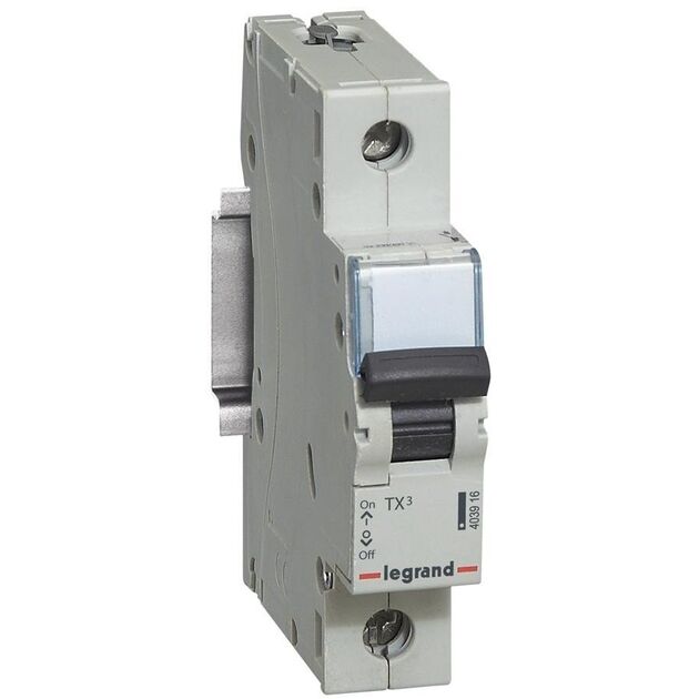 Legrand Автоматичний вимикач Tx3 C 25А 1п 6ka, фото  | SNABZHENIE.com.ua