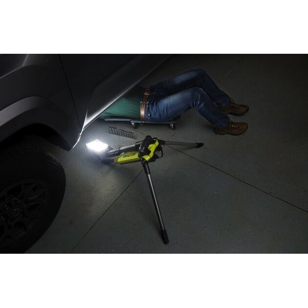 Ryobi Прожектор акумуляторний на штативі ONE+ R18TL-0 18В 2700/1000/500лм 0.6-1.7м 3.2кг (без АКБ та ЗП), фото , зображення 7 | SNABZHENIE.com.ua Ryobi Прожектор акумуляторний на штативі ONE+ R18TL-0 18В 2700/1000/500лм 0.6-1.7м 3.2кг (без АКБ та ЗП), фото , зображення 7 | SNABZHENIE.com.ua
