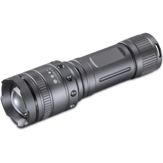 HAMA Ліхтар ручний на батарейках Ultra Pro LED Torch, AAAx4, 1000лм, 10Вт, LED, 4 функції освітлення, чорний, фото  | SNABZHENIE.com.ua