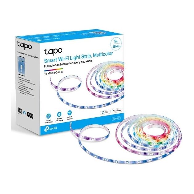 TP-Link Розумна багатобарвна Wi-Fi стрічка TAPO L920-5, фото  | SNABZHENIE.com.ua