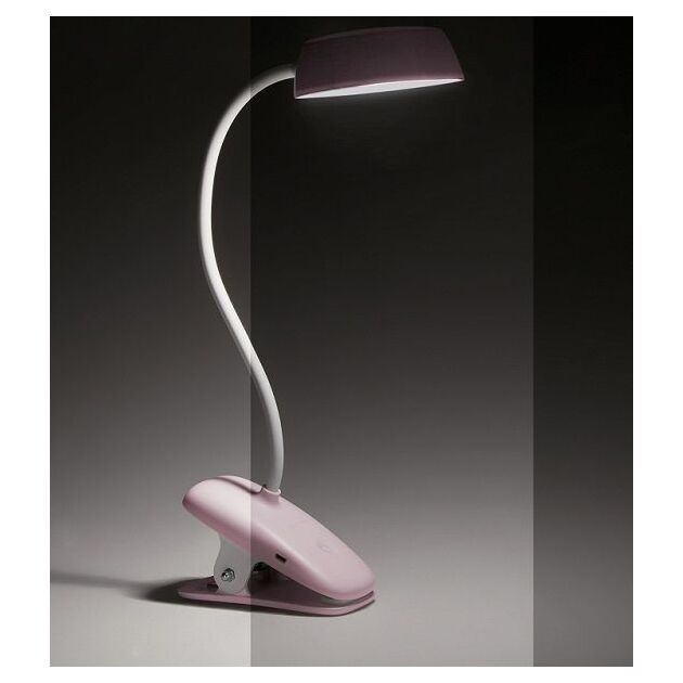 Philips Лампа настільна LED Reading Desk lamp Donutclip, рожевий, фото , изображение 3 | SNABZHENIE.com.ua Philips Лампа настільна LED Reading Desk lamp Donutclip, рожевий, фото , изображение 3 | SNABZHENIE.com.ua