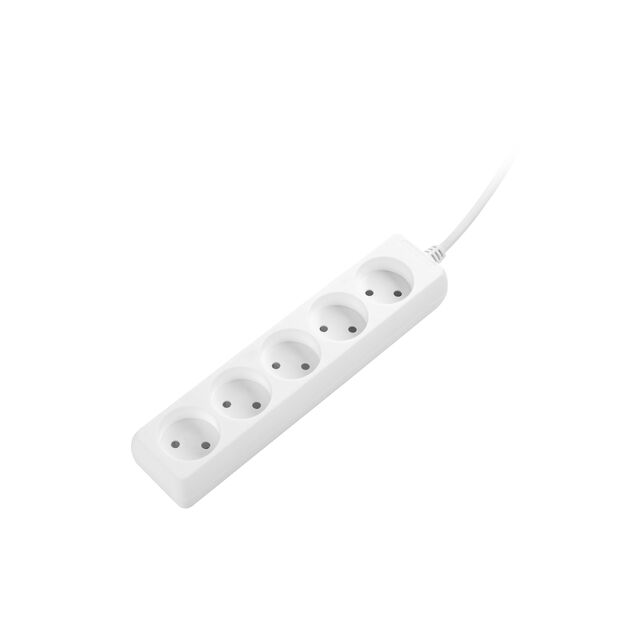 2E Мережевий подовжувач 5XCEE7/17, 2G*1.0мм, 1.5м, white, фото , изображение 5 | SNABZHENIE.com.ua 2E Мережевий подовжувач 5XCEE7/17, 2G*1.0мм, 1.5м, white, фото , изображение 5 | SNABZHENIE.com.ua
