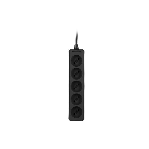 2E Мережевий подовжувач 5XCEE7/17, 2G*1.0мм, 1.5м, black, фото , изображение 4 | SNABZHENIE.com.ua 2E Мережевий подовжувач 5XCEE7/17, 2G*1.0мм, 1.5м, black, фото , изображение 4 | SNABZHENIE.com.ua
