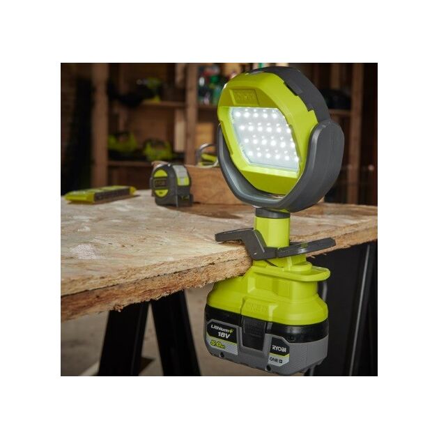 Ryobi Ліхтар RLCL18-0, ONE+ 18В, 1000 лм (без АКБ та ЗУ), фото , изображение 6 | SNABZHENIE.com.ua Ryobi Ліхтар RLCL18-0, ONE+ 18В, 1000 лм (без АКБ та ЗУ), фото , изображение 6 | SNABZHENIE.com.ua