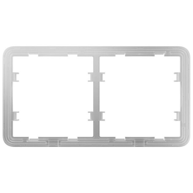 Ajax Рамка для вимикача на 2 секції Frame 2 seats for LightSwitch, фото  | SNABZHENIE.com.ua