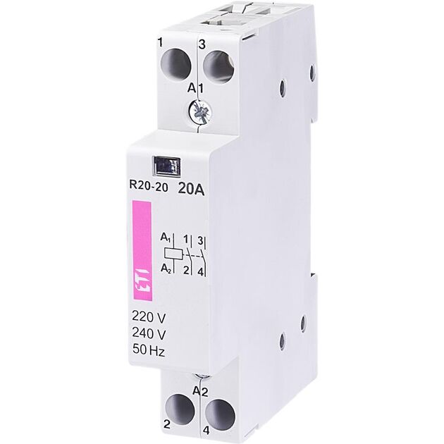 ETI Контактор R 20-20 230V AC 20A (AC1), фото  | SNABZHENIE.com.ua