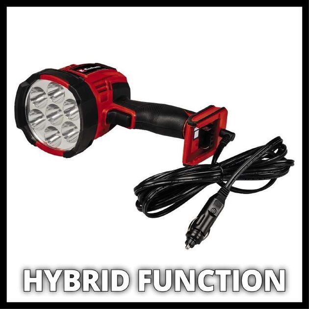 Einhell Ліхтар TE-CL 18/2500 LiAC - Solo акум., PXC, 2500 лм, 18В, 6500 К, 7 LED, 18/12В, 0.6 кг (без АКБ і ЗП), фото , изображение 8 | SNABZHENIE.com.ua Einhell Ліхтар TE-CL 18/2500 LiAC - Solo акум., PXC, 2500 лм, 18В, 6500 К, 7 LED, 18/12В, 0.6 кг (без АКБ і ЗП), фото , изображение 8 | SNABZHENIE.com.ua