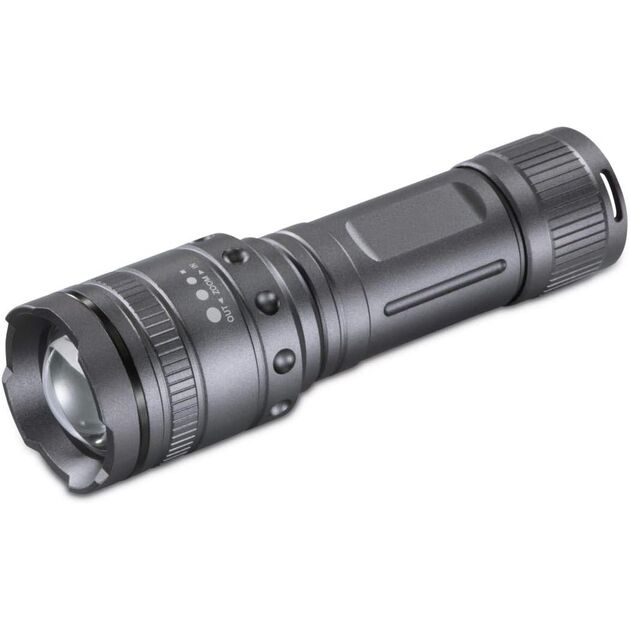 HAMA Ліхтар ручний на батарейках Ultra Pro LED Torch, AAAx4, 1000лм, 10Вт, LED, 4 функції освітлення, чорний, фото , изображение 2 | SNABZHENIE.com.ua HAMA Ліхтар ручний на батарейках Ultra Pro LED Torch, AAAx4, 1000лм, 10Вт, LED, 4 функції освітлення, чорний, фото , изображение 2 | SNABZHENIE.com.ua