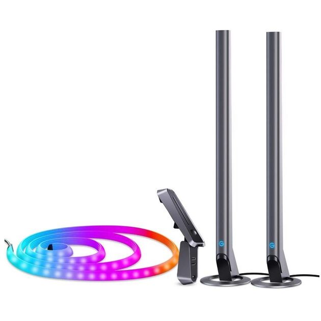 Govee Набір адаптивного підсвічування H604A DreamView G1 Pro Gaming Light 24-29' RGB Сірий, фото  | SNABZHENIE.com.ua