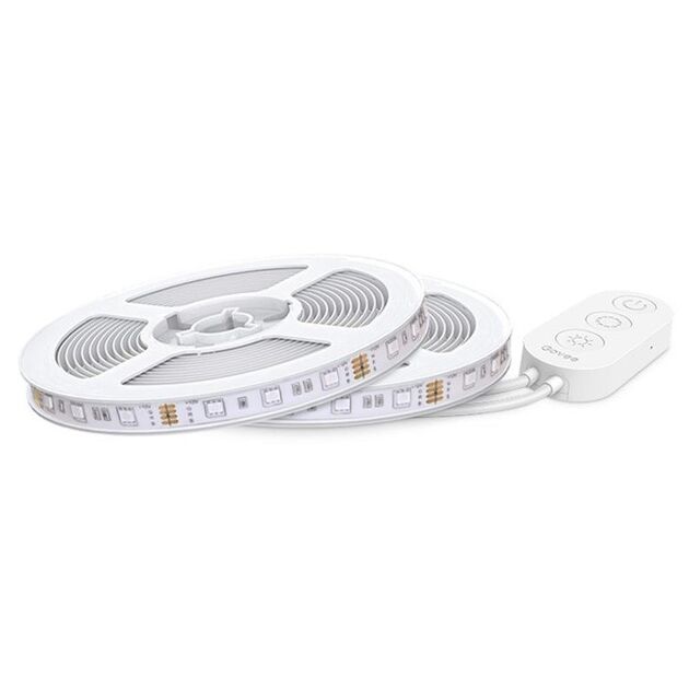 Govee Стрічка світлодіодна розумна H6110 RGB Smart Wi-Fi + Bluetooth LED Strip Lights 10м Білий, фото  | SNABZHENIE.com.ua