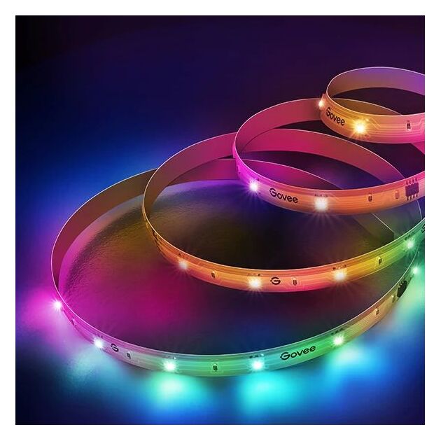 Govee Стрічка світлодіодна розумна H618С RGBIC Basic Wi-Fi + Bluetooth LED Strip Light 10м Білий, фото , изображение 7 | SNABZHENIE.com.ua Govee Стрічка світлодіодна розумна H618С RGBIC Basic Wi-Fi + Bluetooth LED Strip Light 10м Білий, фото , изображение 7 | SNABZHENIE.com.ua