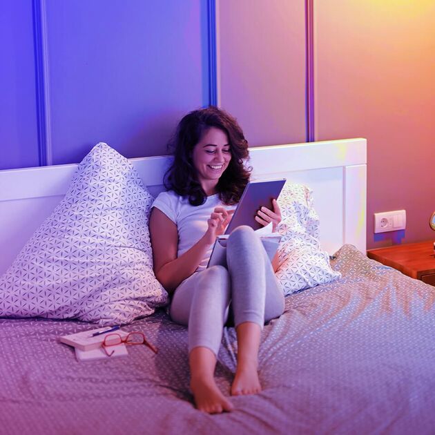 Govee Стрічка світлодіодна розумна H6110 RGB Smart Wi-Fi + Bluetooth LED Strip Lights 10м Білий, фото , зображення 7 | SNABZHENIE.com.ua Govee Стрічка світлодіодна розумна H6110 RGB Smart Wi-Fi + Bluetooth LED Strip Lights 10м Білий, фото , зображення 7 | SNABZHENIE.com.ua