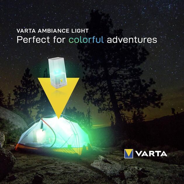 VARTA Ліхтар кемпінговий Ambiance L10 , IP54, до 150 люмен, до 250 годин роботи, 3хАА, фото , изображение 9 | SNABZHENIE.com.ua VARTA Ліхтар кемпінговий Ambiance L10 , IP54, до 150 люмен, до 250 годин роботи, 3хАА, фото , изображение 9 | SNABZHENIE.com.ua