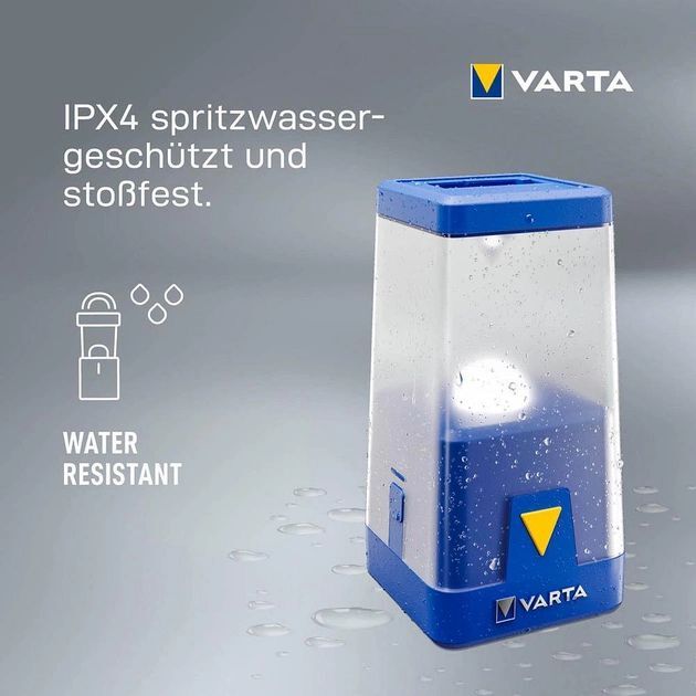 VARTA Ліхтар кемпінговий Ambiance L20, IP54, до 400 люмен, до 300 годин роботи, 6хАА, фото , изображение 6 | SNABZHENIE.com.ua VARTA Ліхтар кемпінговий Ambiance L20, IP54, до 400 люмен, до 300 годин роботи, 6хАА, фото , изображение 6 | SNABZHENIE.com.ua
