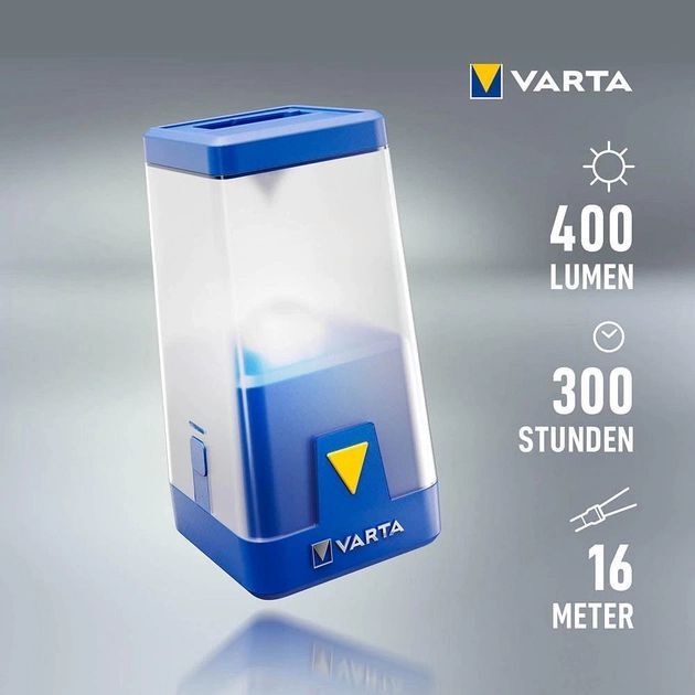 VARTA Ліхтар кемпінговий Ambiance L20, IP54, до 400 люмен, до 300 годин роботи, 6хАА, фото , изображение 7 | SNABZHENIE.com.ua VARTA Ліхтар кемпінговий Ambiance L20, IP54, до 400 люмен, до 300 годин роботи, 6хАА, фото , изображение 7 | SNABZHENIE.com.ua