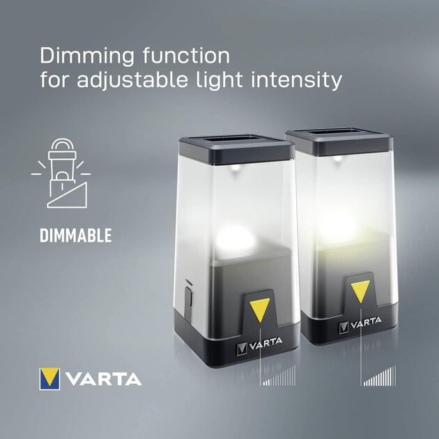 VARTA Ліхтар кемпінговий Ambiance L30RH з гібридною системою живлення акумулятор/батарейки, IP54, до 500 люмен, до 370 годин роботи, 3хАА, фото , изображение 9 | SNABZHENIE.com.ua VARTA Ліхтар кемпінговий Ambiance L30RH з гібридною системою живлення акумулятор/батарейки, IP54, до 500 люмен, до 370 годин роботи, 3хАА, фото , изображение 9 | SNABZHENIE.com.ua