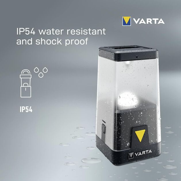 VARTA Ліхтар кемпінговий Ambiance L30RH з гібридною системою живлення акумулятор/батарейки, IP54, до 500 люмен, до 370 годин роботи, 3хАА, фото , изображение 10 | SNABZHENIE.com.ua VARTA Ліхтар кемпінговий Ambiance L30RH з гібридною системою живлення акумулятор/батарейки, IP54, до 500 люмен, до 370 годин роботи, 3хАА, фото , изображение 10 | SNABZHENIE.com.ua