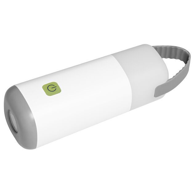 LEDVANCE Світильник з акумулятором NIGHTLUX LANTERN POWERBANK 0.5 Вт 3000/4000K 25Лм 500мА•год ліхтарик зарядка USB-A > microUSB білий, фото  | SNABZHENIE.com.ua