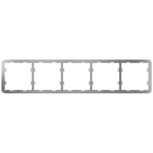 Ajax Рамка для вимикача на 5 секцій Frame 5 seats for LightSwitch, фото  | SNABZHENIE.com.ua