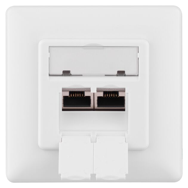 2E Настінна розетка CАТ 5e FTP, 2xRJ45, 8P8C, для прихованої проводки, фото , изображение 6 | SNABZHENIE.com.ua 2E Настінна розетка CАТ 5e FTP, 2xRJ45, 8P8C, для прихованої проводки, фото , изображение 6 | SNABZHENIE.com.ua