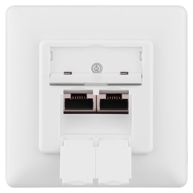 2E Настінна розетка CАТ 5e FTP, 2xRJ45, 8P8C, для прихованої проводки, фото , изображение 3 | SNABZHENIE.com.ua 2E Настінна розетка CАТ 5e FTP, 2xRJ45, 8P8C, для прихованої проводки, фото , изображение 3 | SNABZHENIE.com.ua