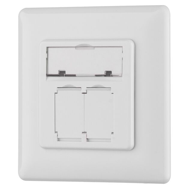 2E Настінна розетка CАТ 5e FTP, 2xRJ45, 8P8C, для прихованої проводки, фото , изображение 9 | SNABZHENIE.com.ua 2E Настінна розетка CАТ 5e FTP, 2xRJ45, 8P8C, для прихованої проводки, фото , изображение 9 | SNABZHENIE.com.ua