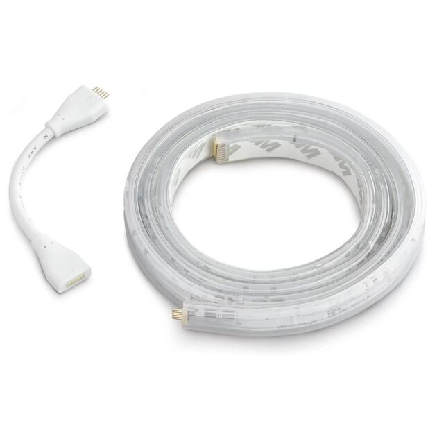 Philips Hue Стрічка світлодіодна розумна Plus, 0.5W(20Вт), 2000K-6500K, RGB, ZigBee, димування, подовжувач, 1м, фото , зображення 4 | SNABZHENIE.com.ua