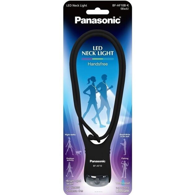Panasonic Ліхтар нашийний BF-AF10B, 13 люмен, до 9 метрів, до 15 годин роботи, живлення 2хCR2032, фото , зображення 5 | SNABZHENIE.com.ua