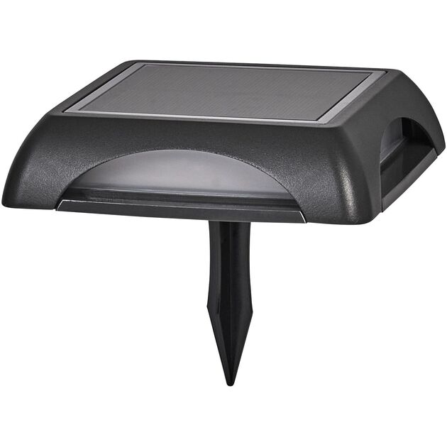 LEDVANCE Світильник LED 1.2Вт 3000K 60Лм фасадний автономний ENDURA STYLE ROUND SOLAR UTILI чорний, фото  | SNABZHENIE.com.ua