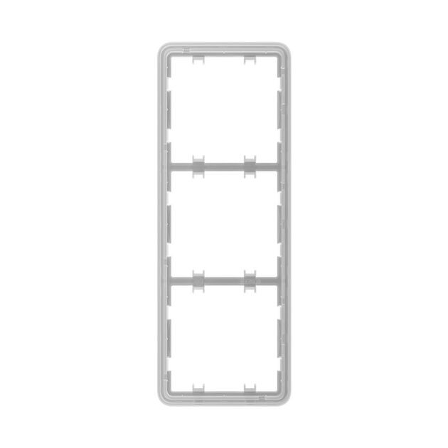 Ajax Рамка для вимикача на 3 секції Frame 3 seats for LightSwitch Vertical, фото , изображение 2 | SNABZHENIE.com.ua Ajax Рамка для вимикача на 3 секції Frame 3 seats for LightSwitch Vertical, фото , изображение 2 | SNABZHENIE.com.ua