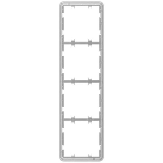 Ajax Рамка для вимикача на 4 секції Frame 4 seats for LightSwitch Vertical, фото  | SNABZHENIE.com.ua