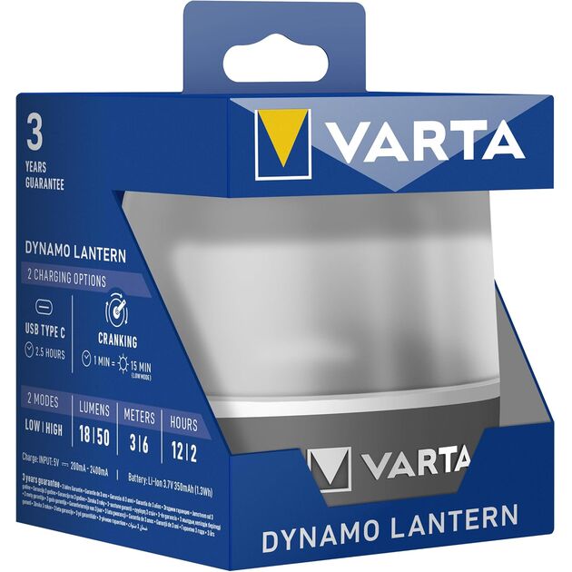 VARTA Ліхтар з гібридною системою заряджання дінамо/USB, три режими освітлення, червоне світло, фото , изображение 6 | SNABZHENIE.com.ua VARTA Ліхтар з гібридною системою заряджання дінамо/USB, три режими освітлення, червоне світло, фото , изображение 6 | SNABZHENIE.com.ua