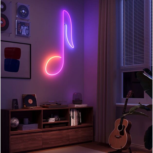 Govee Стрічка світлодіодна розумна H61D3 Neon Rope Light 2, 3м, RGBIC, WI-FI/Bluetooth, білий, фото , зображення 6 | SNABZHENIE.com.ua Govee Стрічка світлодіодна розумна H61D3 Neon Rope Light 2, 3м, RGBIC, WI-FI/Bluetooth, білий, фото , зображення 6 | SNABZHENIE.com.ua