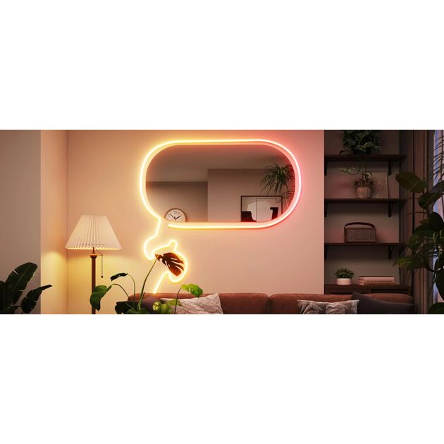 Govee Стрічка світлодіодна розумна H61D3 Neon Rope Light 2, 3м, RGBIC, WI-FI/Bluetooth, білий, фото , зображення 8 | SNABZHENIE.com.ua Govee Стрічка світлодіодна розумна H61D3 Neon Rope Light 2, 3м, RGBIC, WI-FI/Bluetooth, білий, фото , зображення 8 | SNABZHENIE.com.ua