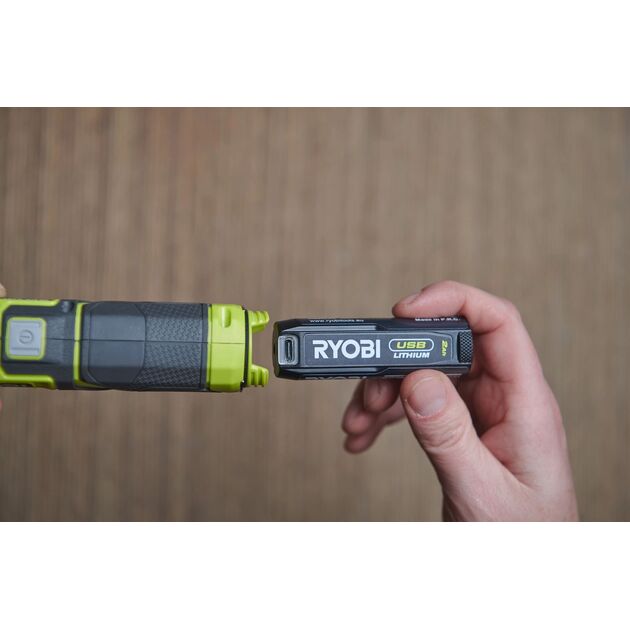 Ryobi Ліхтар інспекційний акумуляторний USB Lithium RLI4-120G, 4В, 2А·год, 650лм, 3 режими, магніт, затискач 0.17кг, фото , зображення 9 | SNABZHENIE.com.ua Ryobi Ліхтар інспекційний акумуляторний USB Lithium RLI4-120G, 4В, 2А·год, 650лм, 3 режими, магніт, затискач 0.17кг, фото , зображення 9 | SNABZHENIE.com.ua
