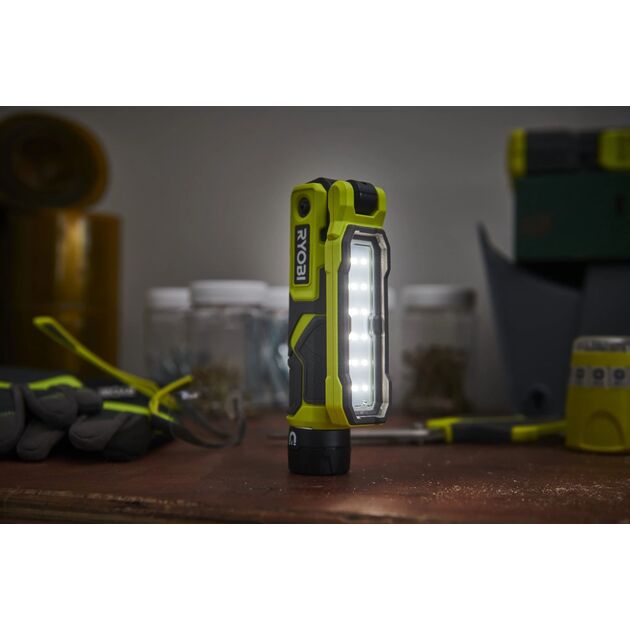 Ryobi Ліхтар інспекційний акумуляторний USB Lithium RLI4-120G, 4В, 2А·год, 650лм, 3 режими, магніт, затискач 0.17кг, фото , зображення 6 | SNABZHENIE.com.ua Ryobi Ліхтар інспекційний акумуляторний USB Lithium RLI4-120G, 4В, 2А·год, 650лм, 3 режими, магніт, затискач 0.17кг, фото , зображення 6 | SNABZHENIE.com.ua