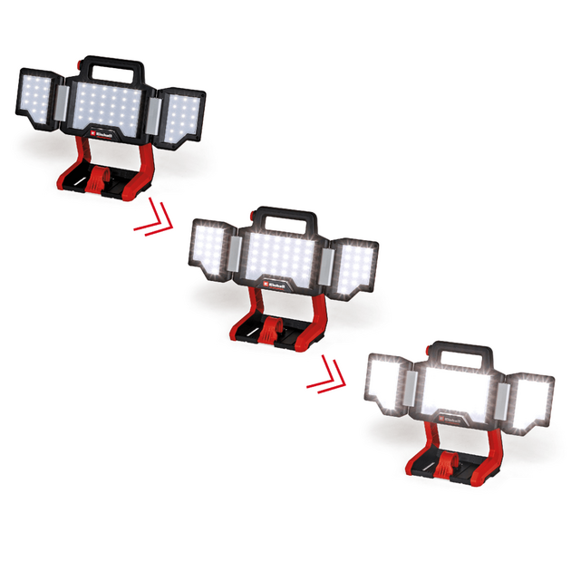Einhell Ліхтар акумуляторний TP-CL 18/3000 Li - Solo, PXC, 18В, 60 LED, 200-300лм, 5700К, 1.75кг (без АКБ і ЗП), фото , изображение 4 | SNABZHENIE.com.ua Einhell Ліхтар акумуляторний TP-CL 18/3000 Li - Solo, PXC, 18В, 60 LED, 200-300лм, 5700К, 1.75кг (без АКБ і ЗП), фото , изображение 4 | SNABZHENIE.com.ua