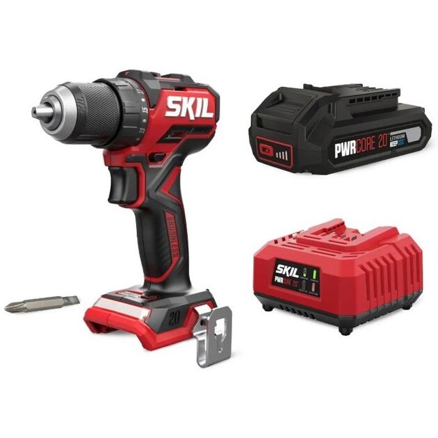 Skil Шурупокрут-дриль акумуляторний 3065 CA Compact 20В безщітковий 1х2.5А·год 60Нм 500·1800об·хв 0.9кг, фото  | SNABZHENIE.com.ua