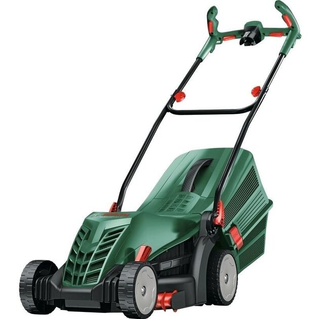 Bosch Газонокосарка мережеваUniversalRotak 37-555 1400Вт 37см 40л 27-50мм 15.5кг, фото  | SNABZHENIE.com.ua