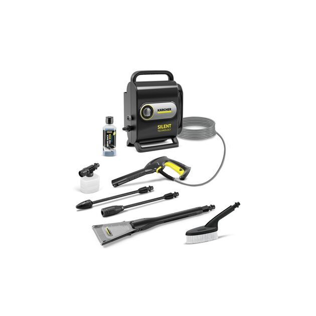 Karcher Мінімийка високого тиску K Silent Anniversary Edition 1800Вт 130бар 420л/год, шланг 6м 5кг, фото , изображение 2 | SNABZHENIE.com.ua Karcher Мінімийка високого тиску K Silent Anniversary Edition 1800Вт 130бар 420л/год, шланг 6м 5кг, фото , изображение 2 | SNABZHENIE.com.ua
