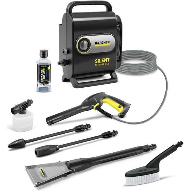 Karcher Мінімийка високого тиску K Silent Anniversary Edition 1800Вт 130бар 420л/год, шланг 6м 5кг, фото  | SNABZHENIE.com.ua