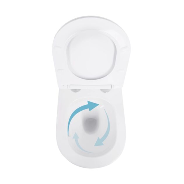 Готовое решение Qtap для ванной комнаты: подвесной унитаз Swan Ultra Quiet 520×360×320 + комплект инсталляции Nest 4 в 1 (линейная клавиша White), фото , изображение 6 | SNABZHENIE.com.ua Готовое решение Qtap для ванной комнаты: подвесной унитаз Swan Ultra Quiet 520×360×320 + комплект инсталляции Nest 4 в 1 (линейная клавиша White), фото , изображение 6 | SNABZHENIE.com.ua