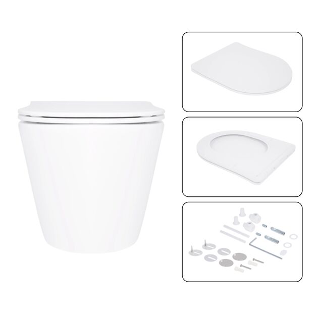 Готовое решение Qtap для ванной комнаты: подвесной унитаз Swan Ultra Quiet 520×360×320 + комплект инсталляции Nest 4 в 1 (линейная клавиша White), фото , изображение 7 | SNABZHENIE.com.ua Готовое решение Qtap для ванной комнаты: подвесной унитаз Swan Ultra Quiet 520×360×320 + комплект инсталляции Nest 4 в 1 (линейная клавиша White), фото , изображение 7 | SNABZHENIE.com.ua